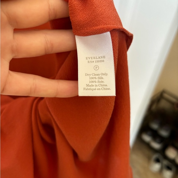 Everlane Silk Terracotta Dress - 6/8 - Picture 5 of 5